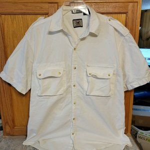Halifax Outfitters Softwear Shirt Cotton Outdoors Pocket Size L Button-Up